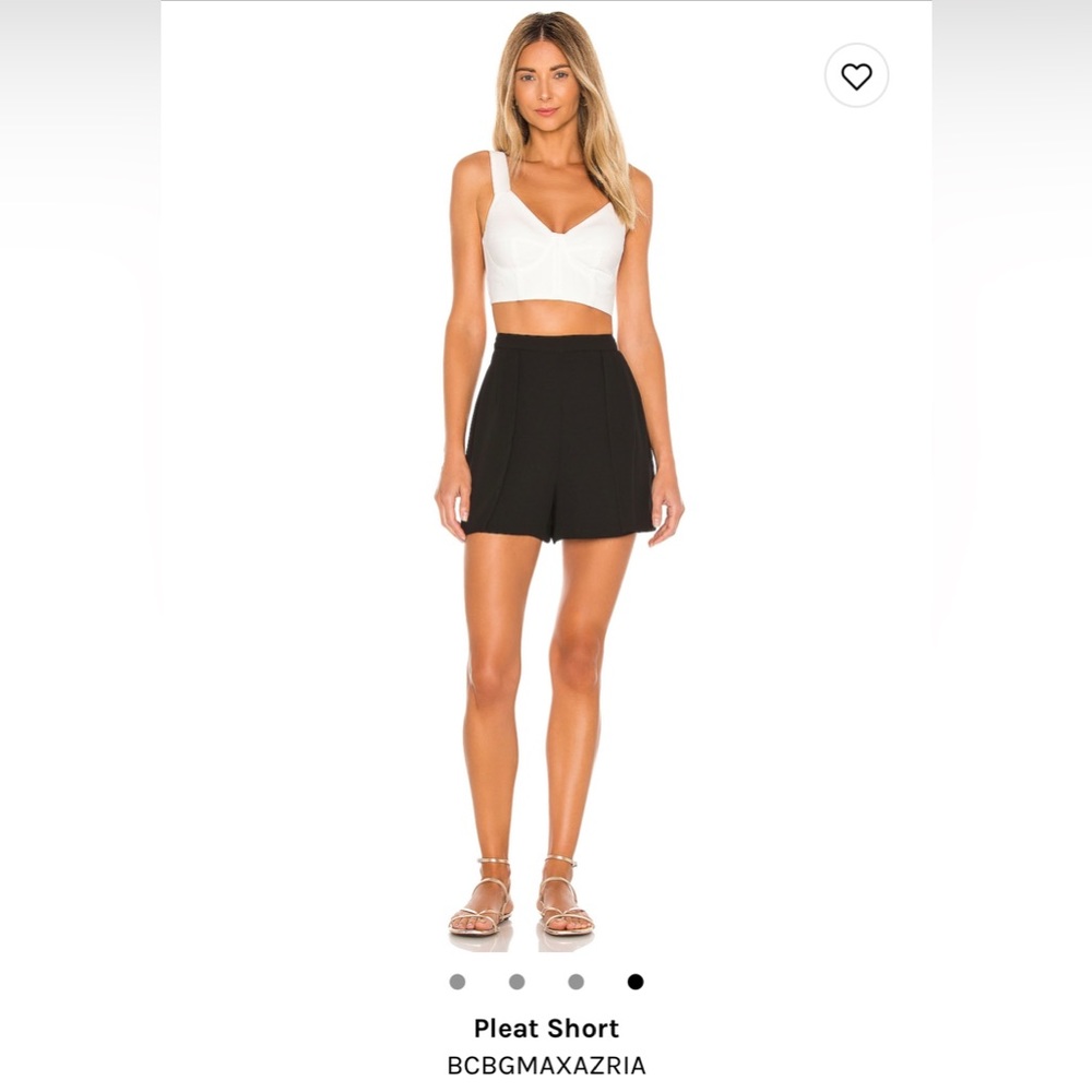High Waisted Black Shorts